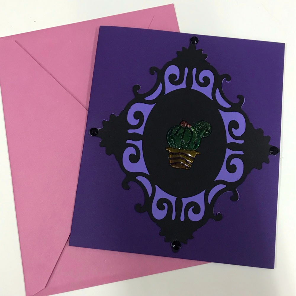 Handmade card 💜